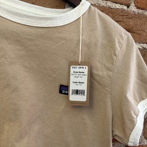 NWT Oatmeal Patagonia T-Shirt